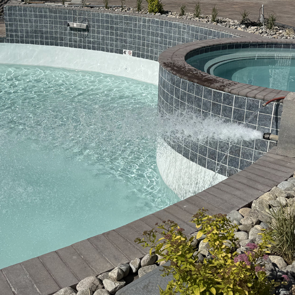 swimming pool and spa